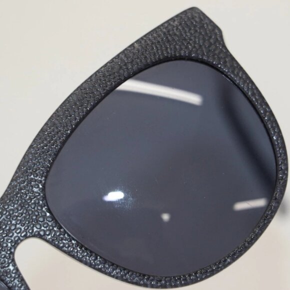 Balenciaga 24 Textured Cat Eye Sunglasses - White/Grey - Picture 10 of 16